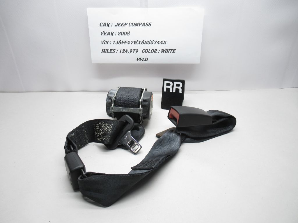 2007-2008 JEEP COMPASS Rear Center Driver Seat Belt Retractor 604840200B OEM