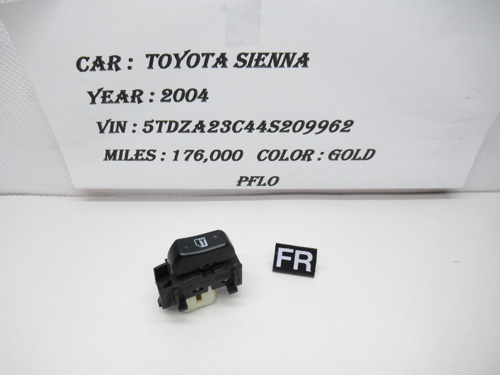 2004-2010 Toyota Sienna Right Front Passenger Door Lock Switch 84930AA020 OEM