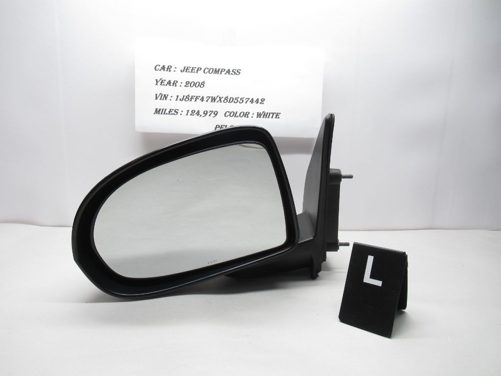 2008 Jeep Compass Left Side View Mirror 5115047AM OEM