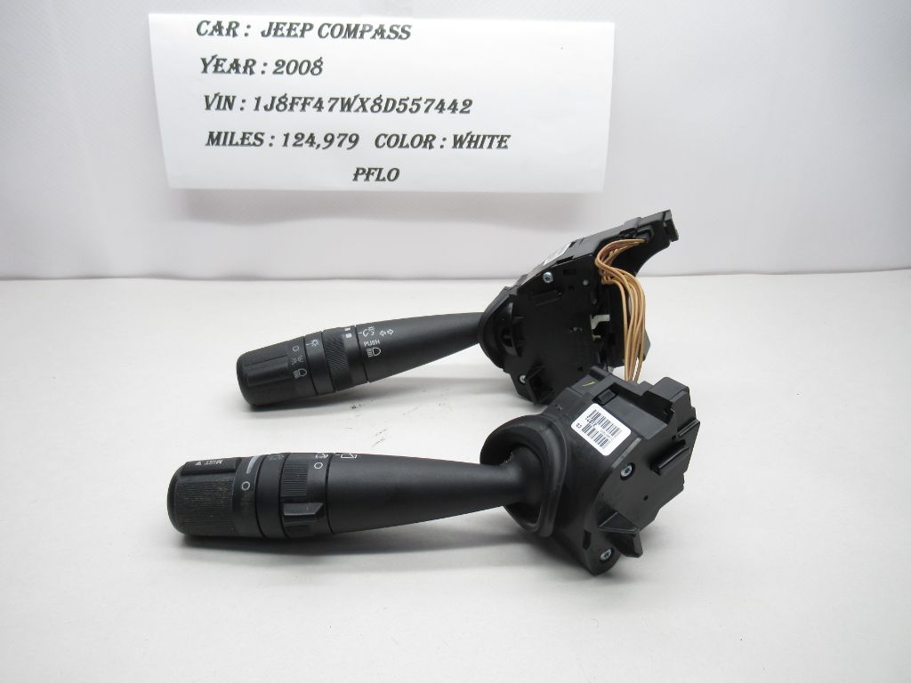 2008 Jeep Compass Headlight Windshield Wiper Multifunction Switch 214867205 OEM