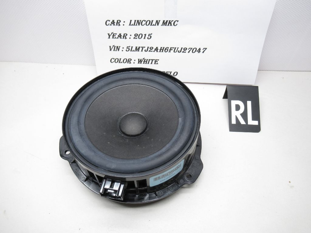 2015 Lincoln MKC Left Driver Rear Door Speaker Used EJ7T-18808-DB OEM