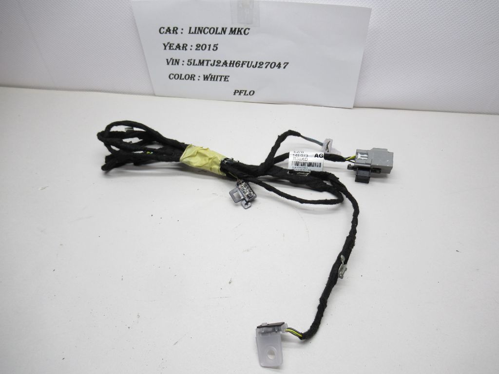 2015 Lincoln MKC Front Left  Panel Wire Wiring Harness EJ7B-14E073-R30XD OEM