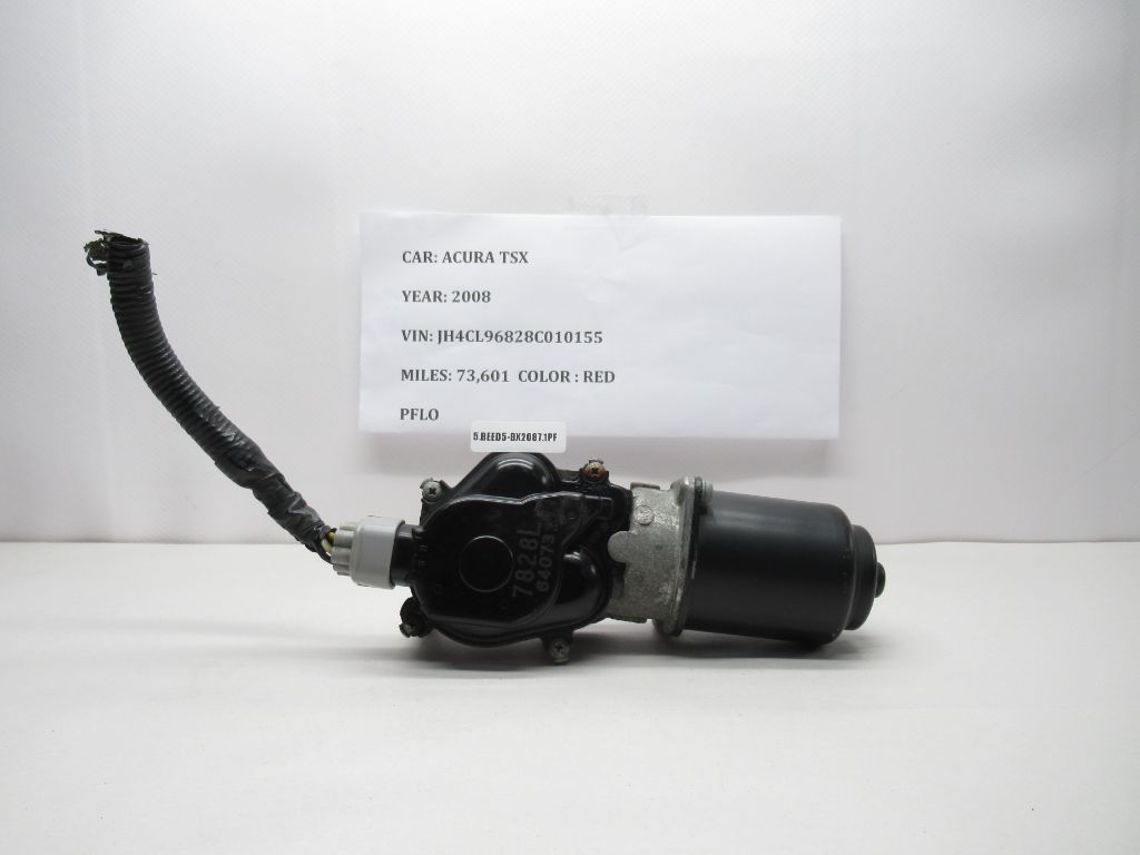 2006-2008 Acura TSX Windshield Wiper Motor 7828L OEM