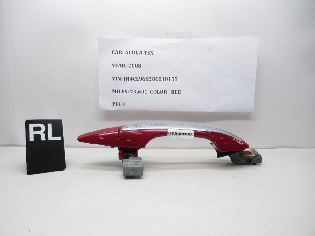 2004-2008 Acura TSX Left Front Exterior Door Handle  72180-SEC-A01 OEM