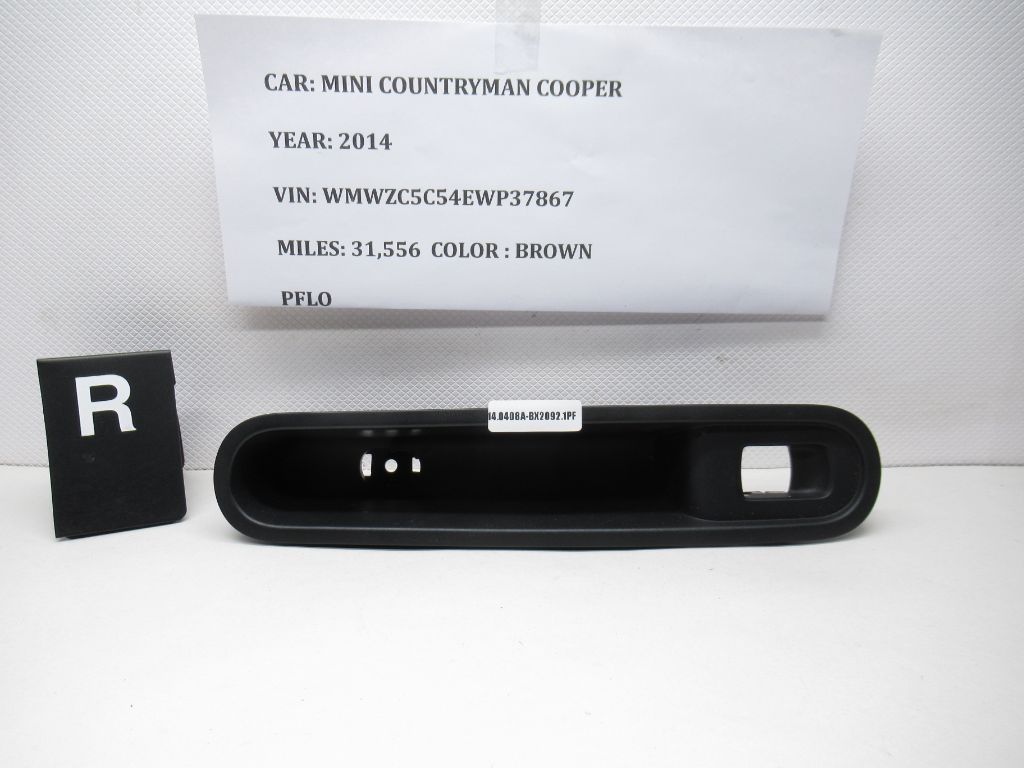 2013-2014 Mini Cooper Countryman Front Right Side Window Switch 9810861 OEM