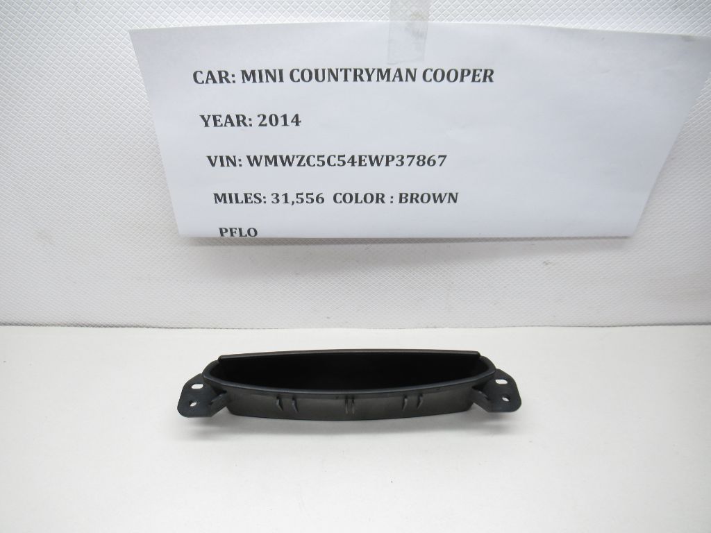 2011-2016 Mini Countryman Rear Center Console Storage Trim 9810091 OEM