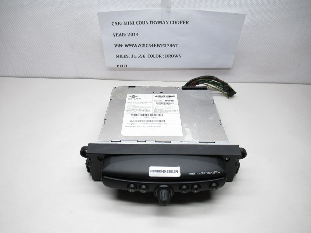 2013-2016 Mini Cooper Countryman Radio CD Player Receiver 65129344089 OEM