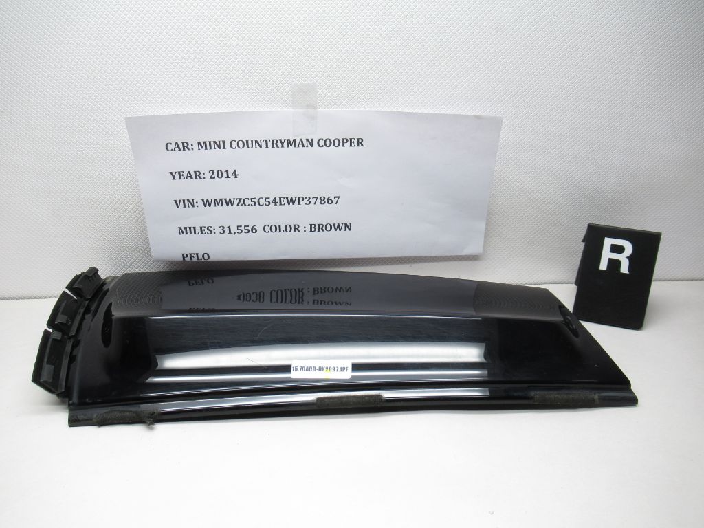 2011-2016 Mini Cooper Rear Right Side Molding Pillar Trim 5113-9801548 OEM