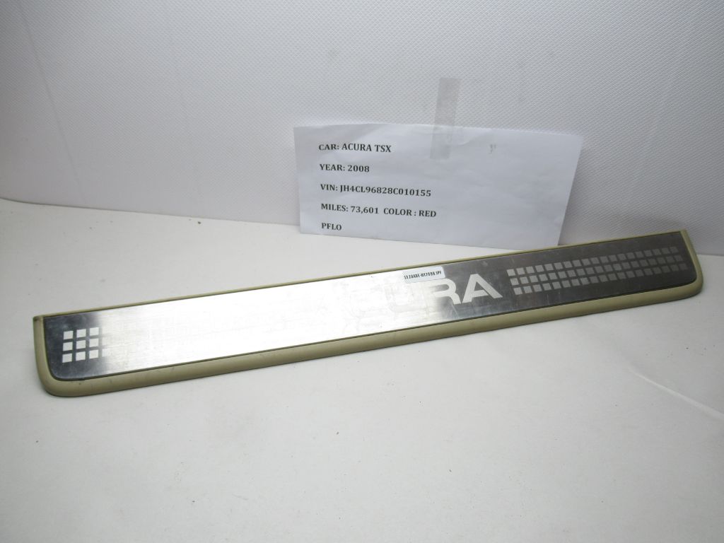 2004-2008 Acura TSX Door Sill Step Scuff Trim Cover Panel 84202-SEA-0030 OEM