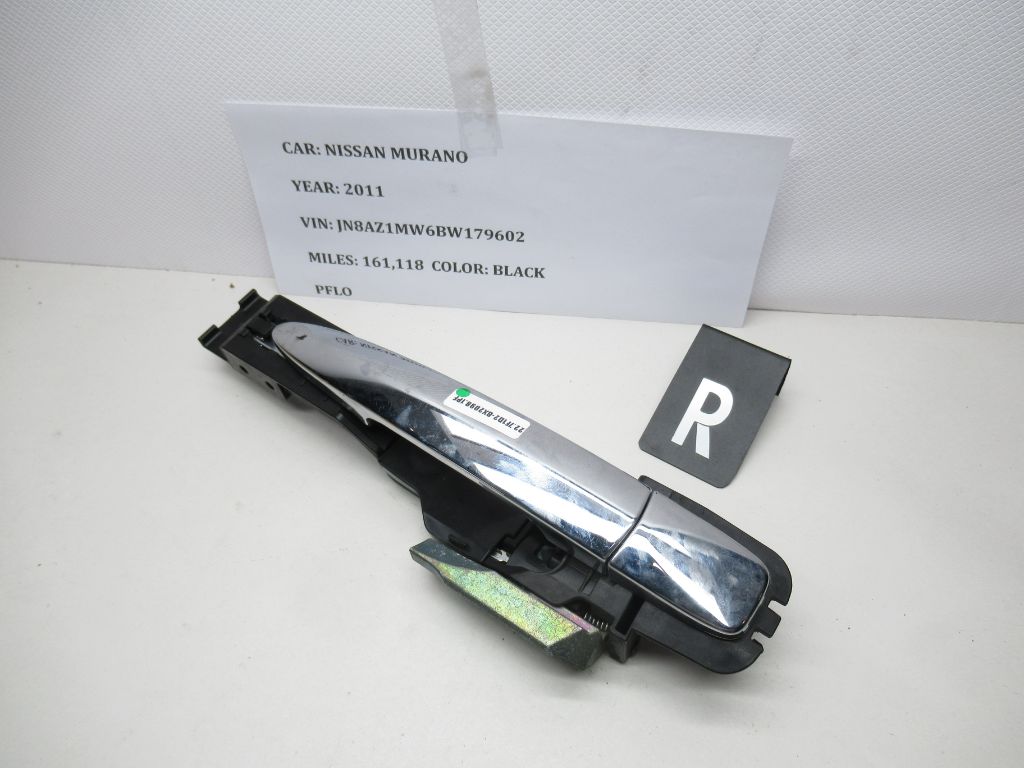 2009-2014 Nissan Murano Rear Right Door Exterior Handle 80640-1AA0A OEM