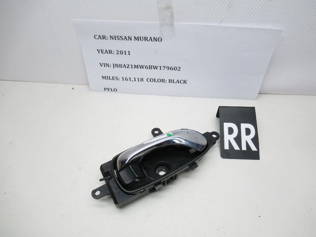 2009-2014 Nissan Murano Rear Right Door Interior Handle 80670-1AN1A OEM