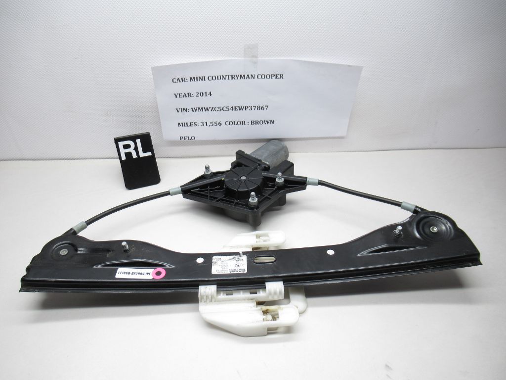 2014 Mini Cooper Countrymen Rear Left Window Regulator Motor 11849E00 OEM