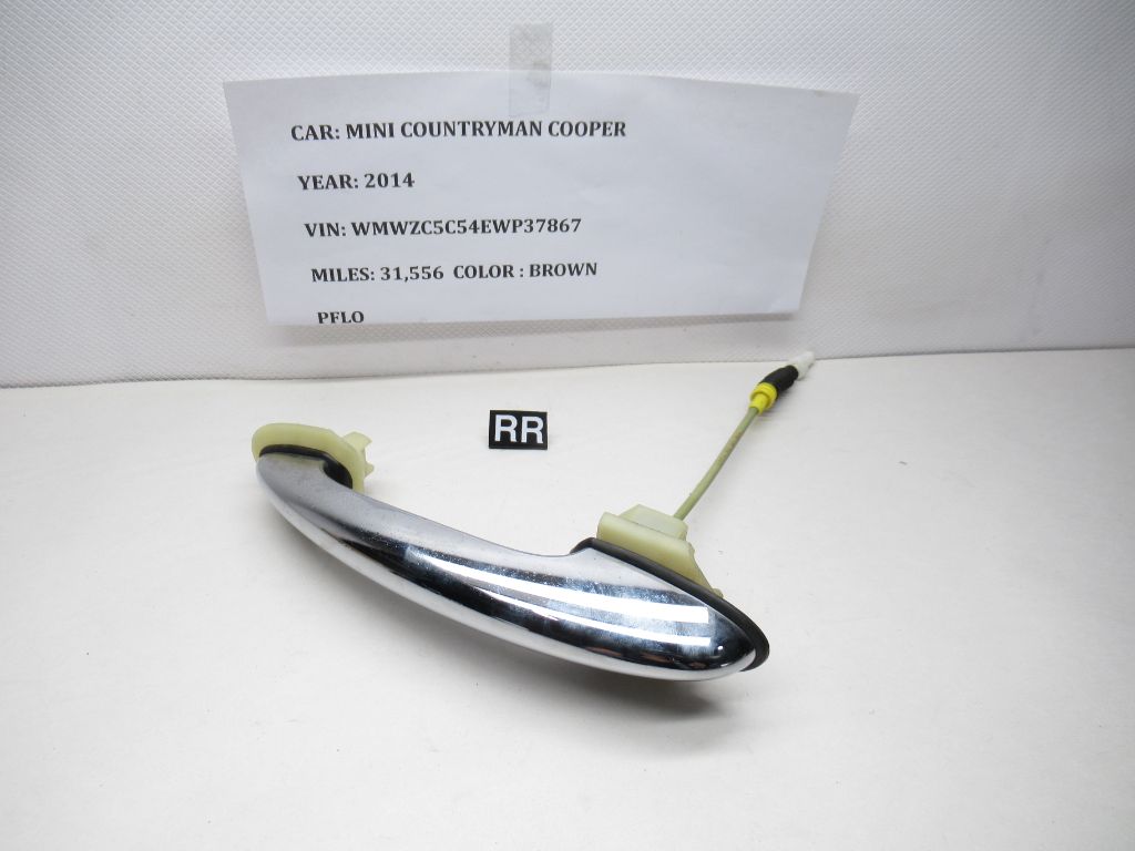 2014 Mini Cooper Countryman Rear Right Outside Door Handle 9803705 OEM