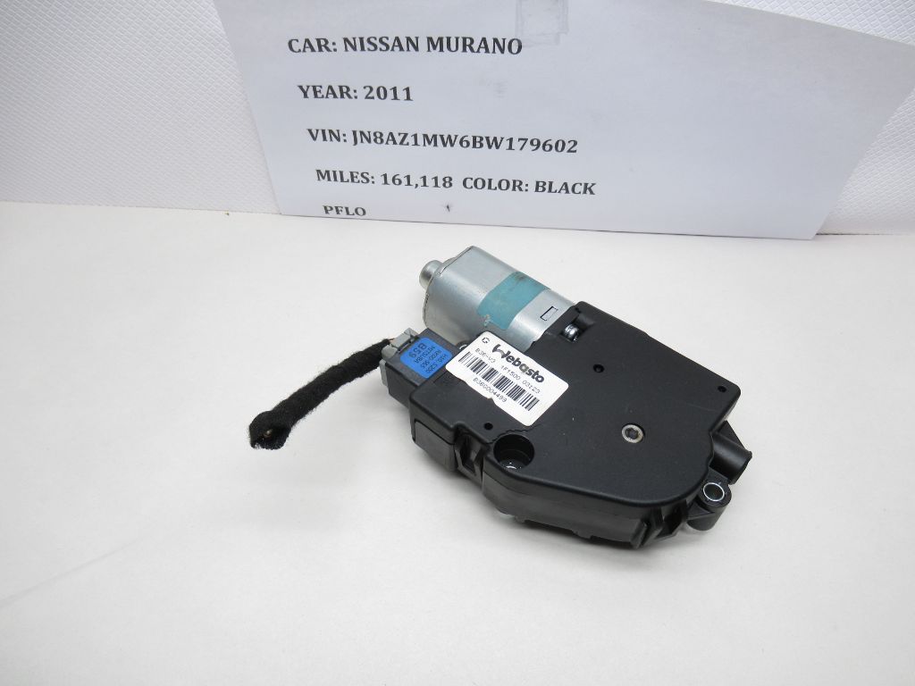 2011-2012 Nissan Murano Sunroof Motor WR09-B94-AA OEM