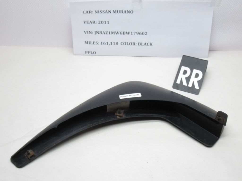 2009-2014 Nissan Murano Rear Right Mud Guard 788121AA0A OEM