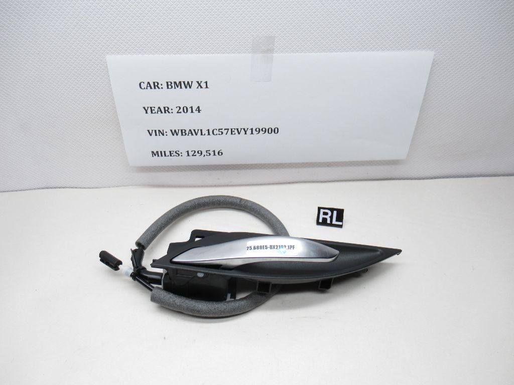 2012-2015 BMW X1 Rear Left Interior Door Handle 2991953 OEM