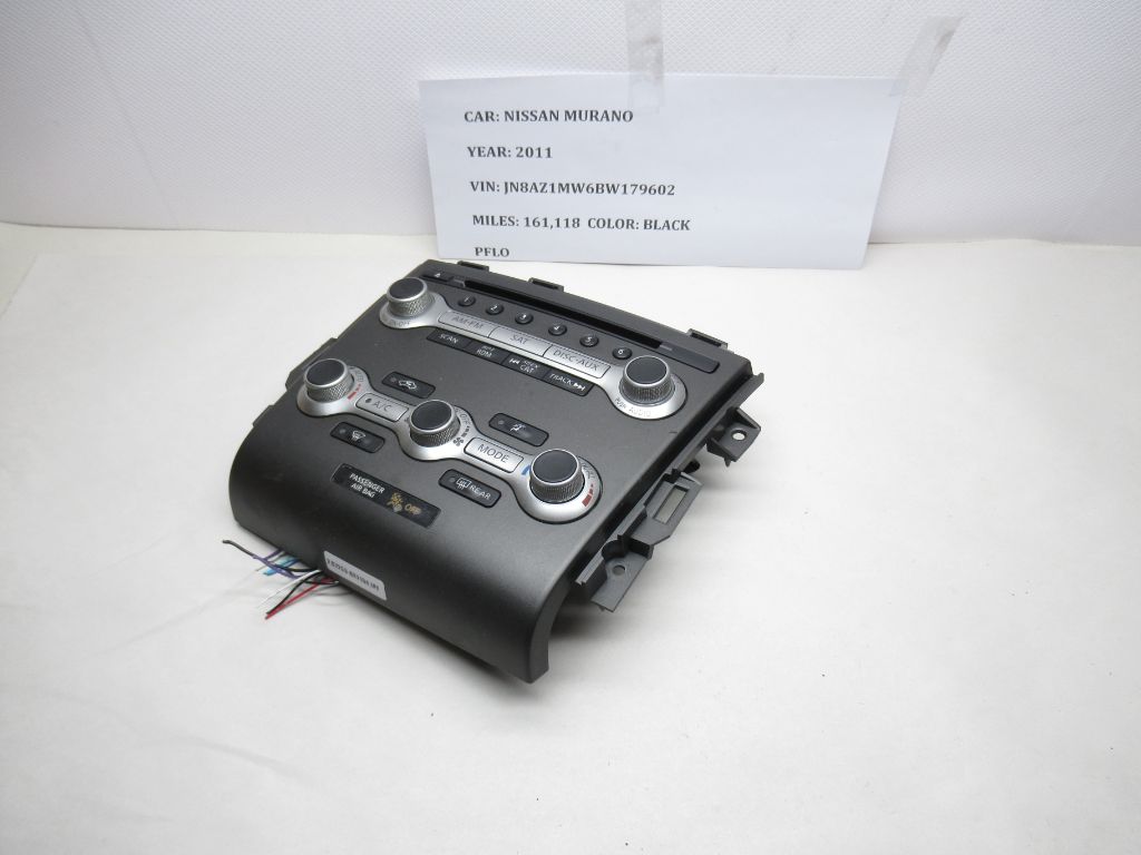 2011-2014 NISSAN MURANO Radio Control Panel F21PB1027B OEM