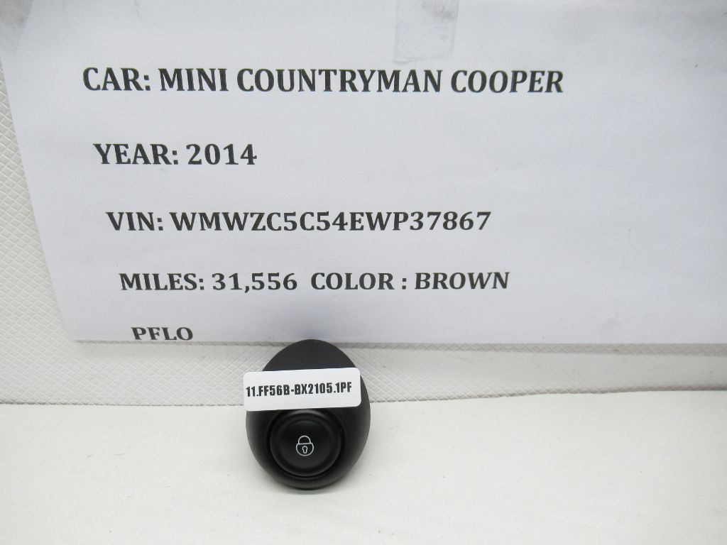 2011-2015 Mini Cooper Countryman Locking System Switch Door Lock 65139800513 OEM