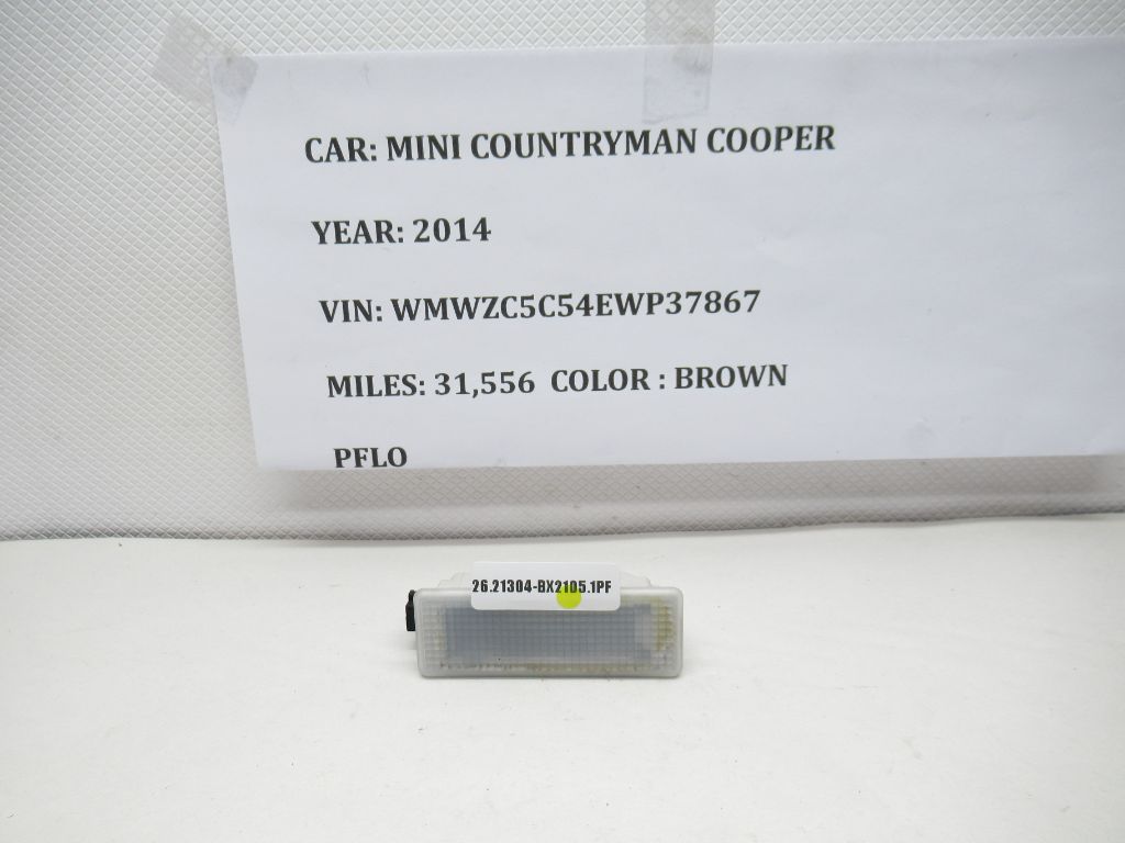 2011-2016 Mini Cooper Countryman Interior Light Unit 6972605 OEM