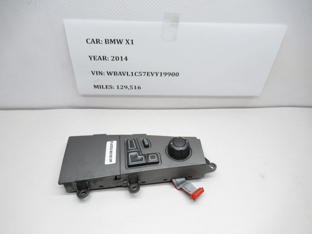 2002-2005 BMW 745i Front Right Seat Adjustment Switch Panel 6918383 OEM