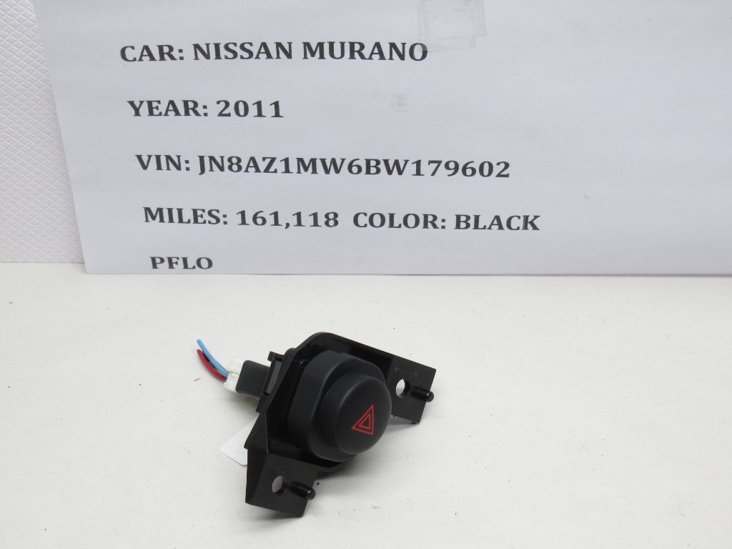 2011 NISSAN MURANO Dash Emergency Hazard Control Switch 06019 OEM