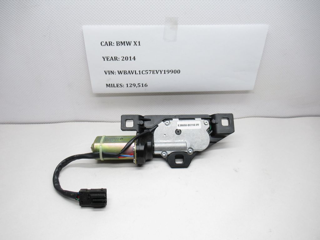 2013-2015 BMW X1 Trunk Lid Latch Actuator FS578VA OEM