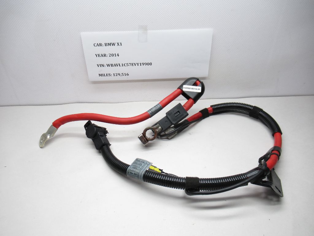 13-15 BMW X5 Positive Plus Pole Battery Cable 6904877 OEM