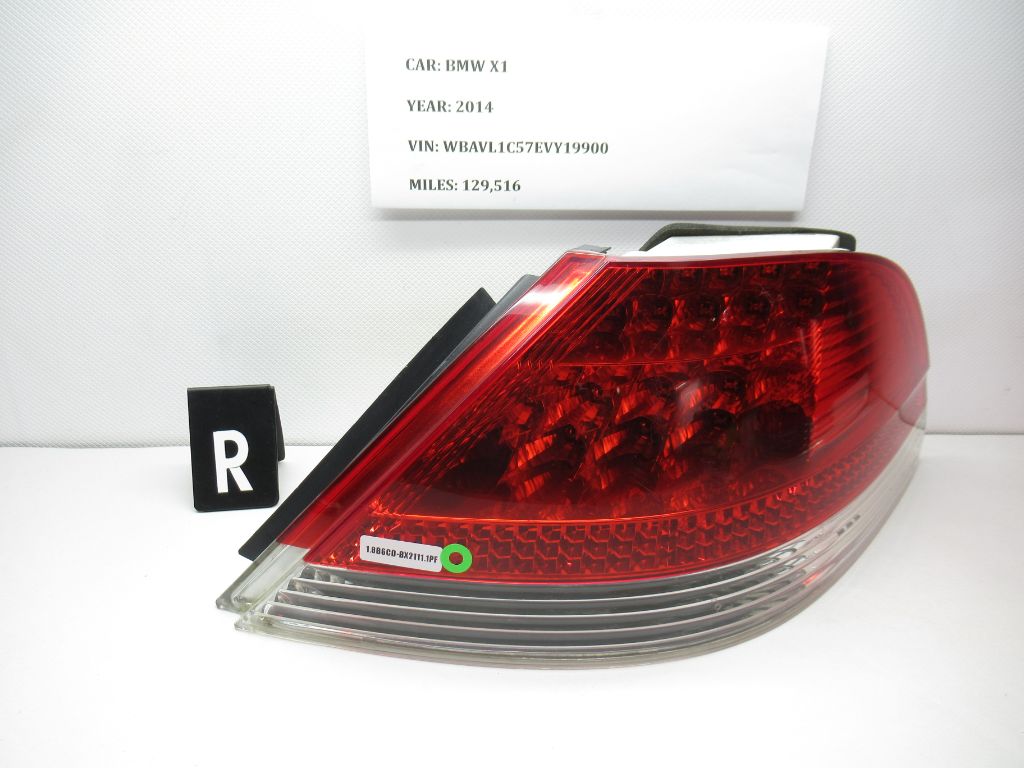 2012-2015 BMW X1 Right Side Tail Light Assembly 63212990112 OEM