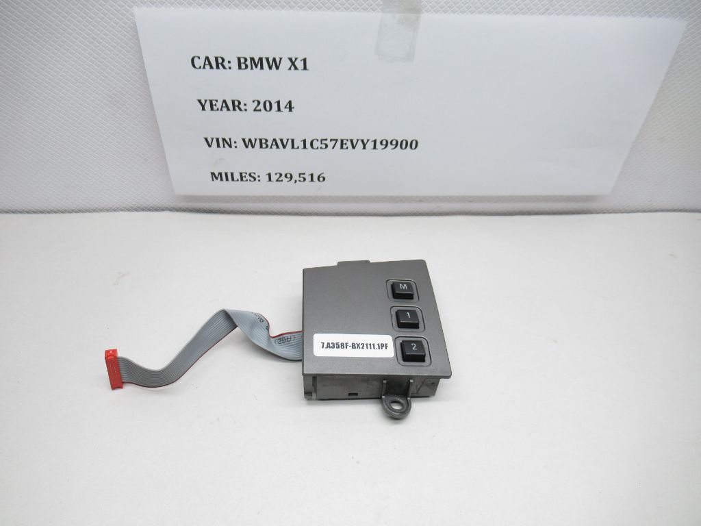 2002-2005 BMW 745i Seat Memory Switch 6918400 OEM