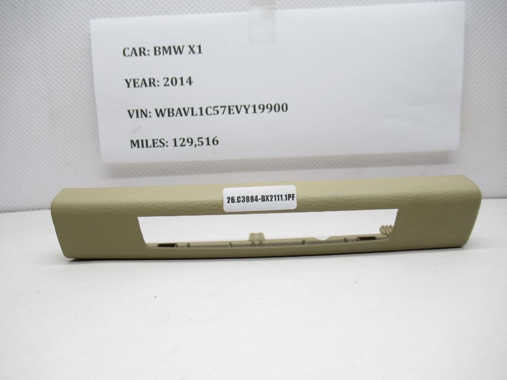 2012-2015 BMW X1 Center Console Switch Trim 51169252826 OEM