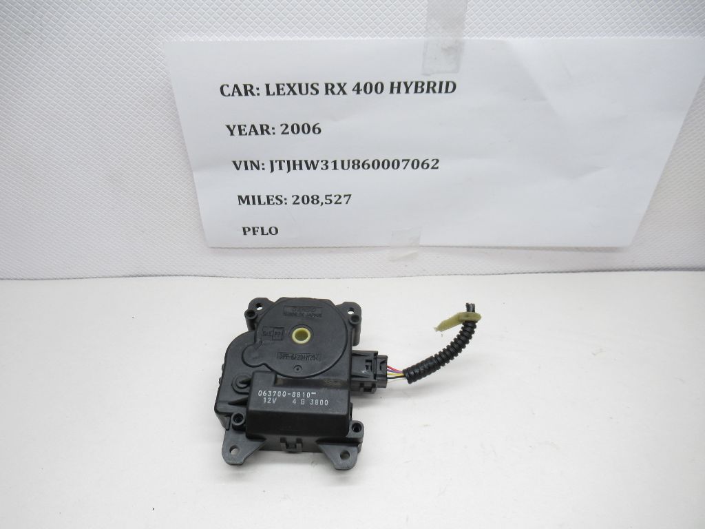 2006-2008 Lexus RX AC Blend Door Actuator Motor 0637008810 OEM