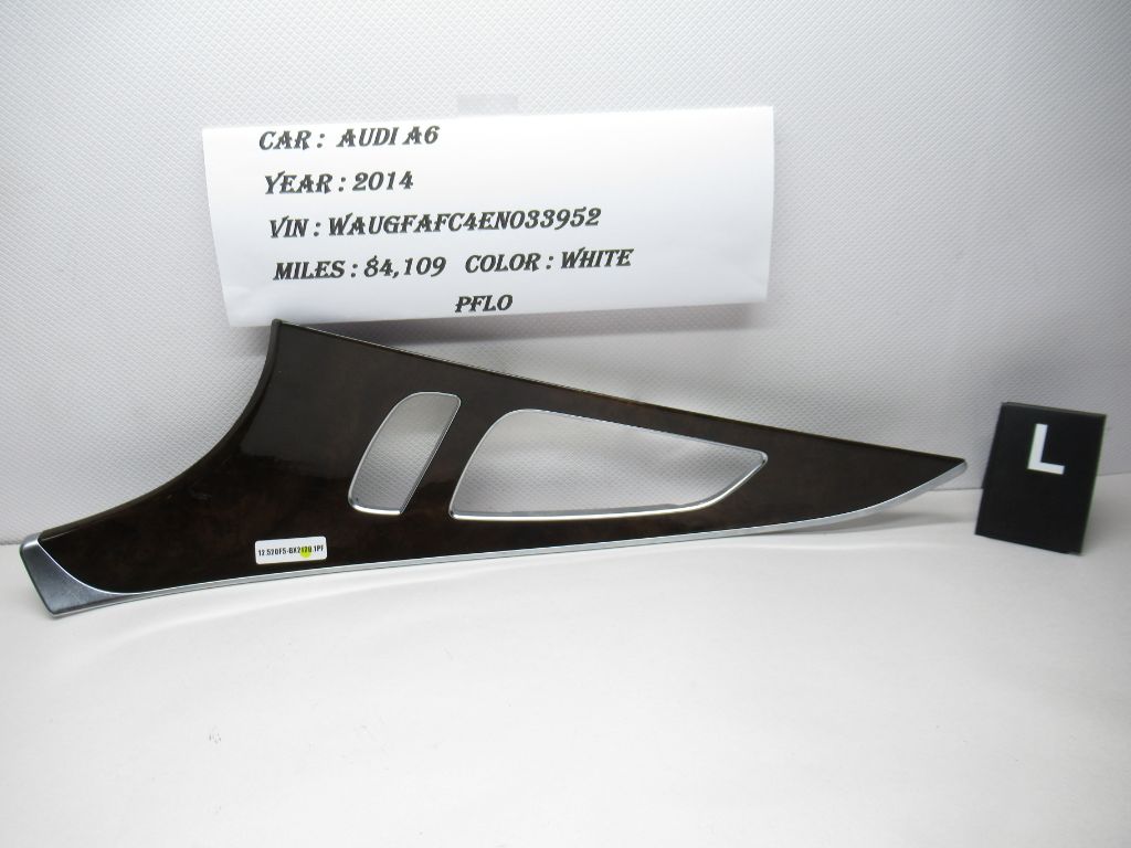 2012-2018 Audi A6 Front Left Door Panel Trim 4G0867409 OEM