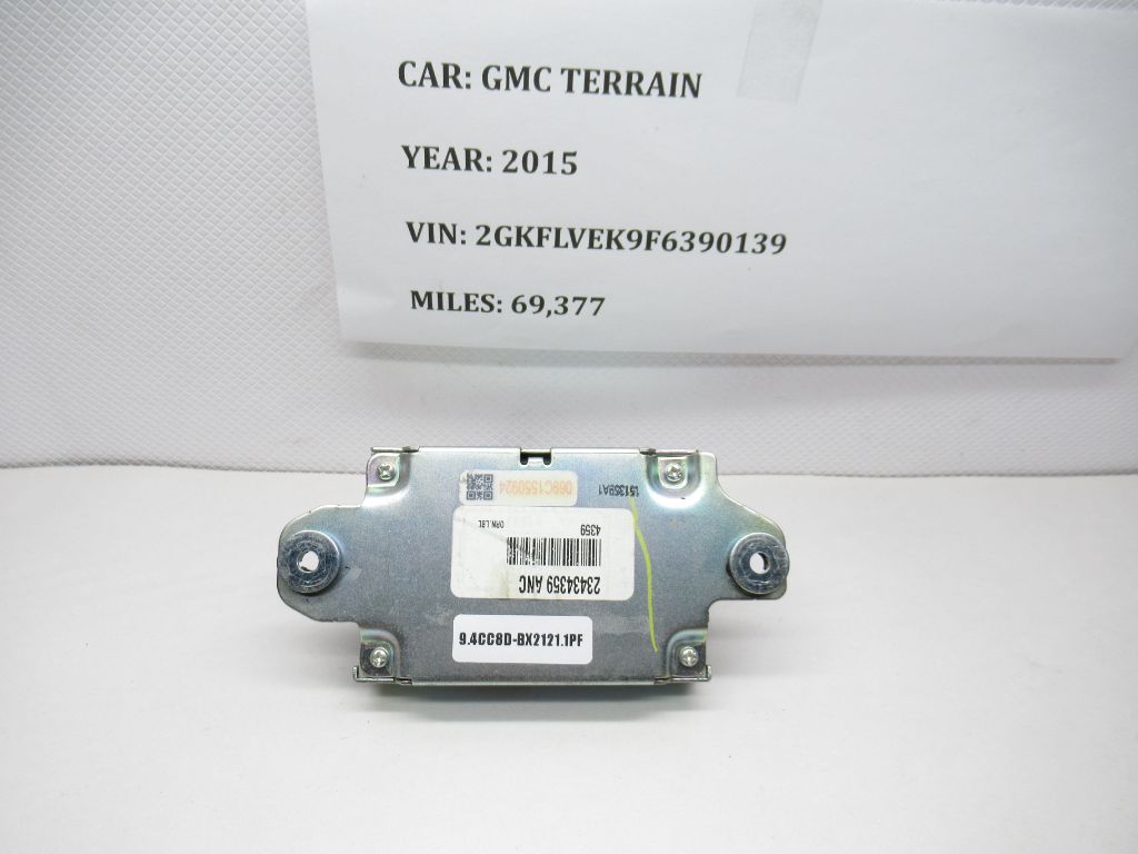 2010- 2017 GMC Terrain  Active Noise Control Module 23434359ANC OEM