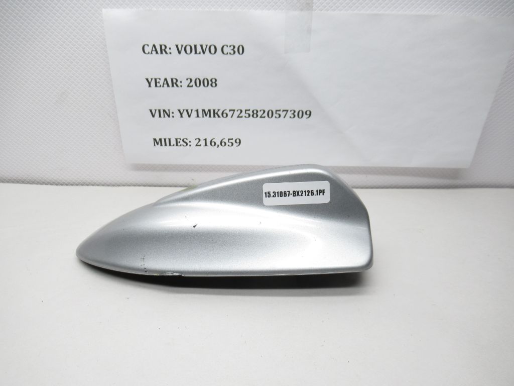 2008 VOLVO C30 Shark Fin Antenna Gray 31210328 OEM