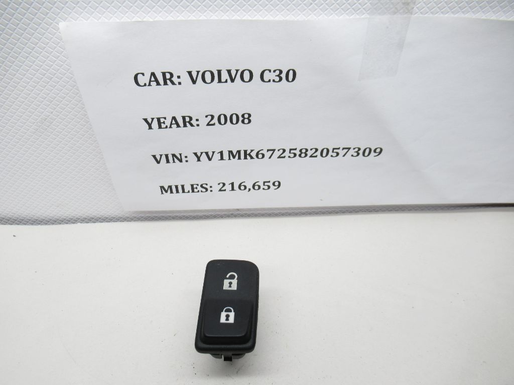 2008-2013 Volvo C30 Front Left Door Lock Control Switch 30773333 OEM