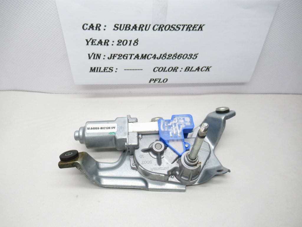 18-23 Subaru Crosstrek Rear Tailgate Washer Wiper Motor 86510VA081 OEM