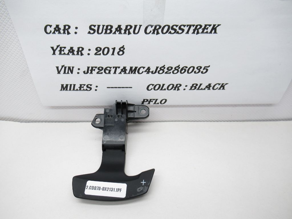 18-23 Subaru Crosstrek Steering Wheel Right Shift Paddle Switch GS14900810A OEM