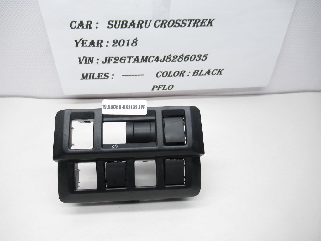 2018-2021 SUBARU CROSSTREK Dash Control Switch Panel Bezel OEM