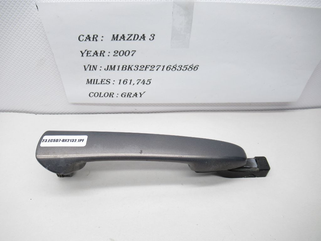 07-09 Mazda 3 Rear Right Door Exterior Handle OEM