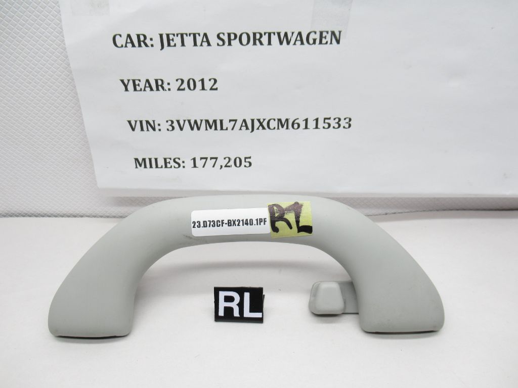 2010-2014  Volkswagen Jetta Sportwagen Rear Left Grab Handle 1K0857607N OEM