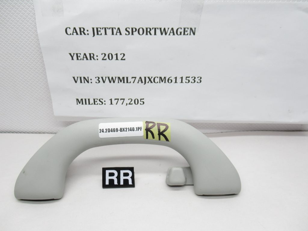 2010-2014  Volkswagen Jetta Sportwagen Rear Right Grab Handle 1K0857607N OEM