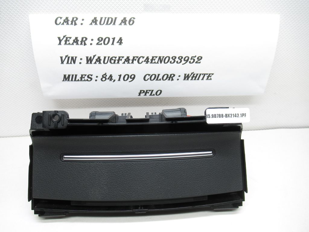 2012-2018 AUDI A6 Rear Console Power Outlet 4G0919565 OEM