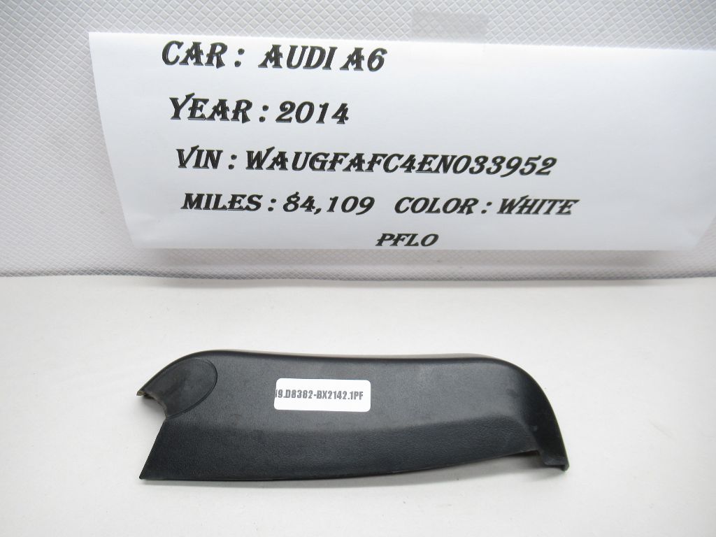 2012-2018 AUDI A6 Left Tail Light / Lamp Trim (Inner) 4G5945255A OEM