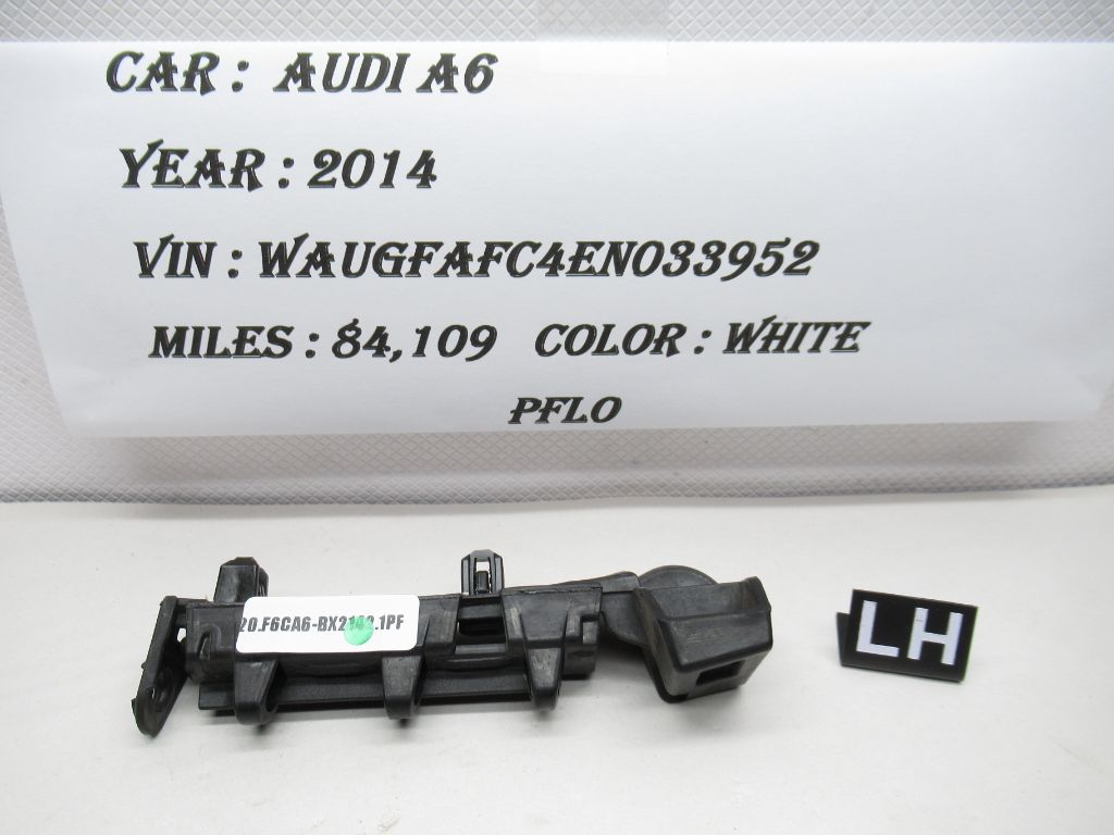 2012-2015 AUDI A6 Left Bumper Bracket Guide 4G5807889 OEM