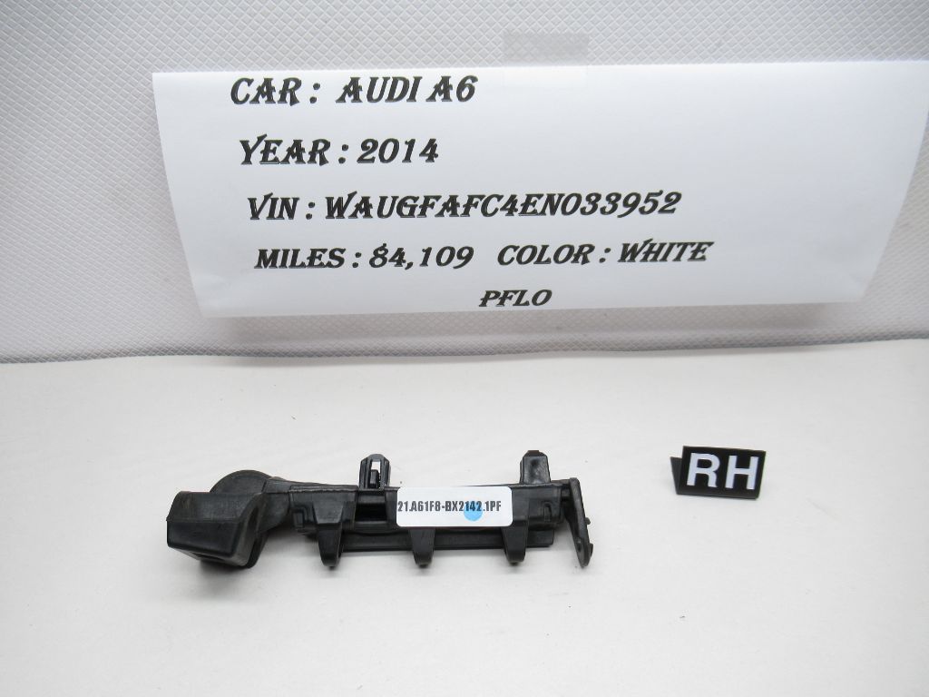 2012-2015 Audi A6 Rear Right Bumper Bracket  4G5807890 OEM