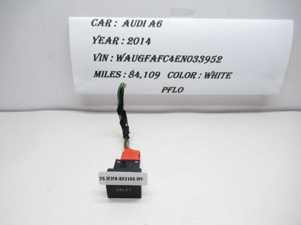 2012-2018 Audi A6 Valet Parking Switch Button 4H0941503 OEM