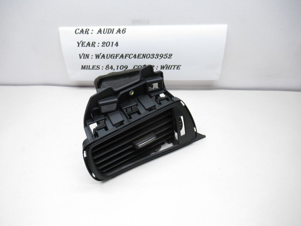 2014 Audi A6 Front Left AC Air Vent 4G1820901 OEM