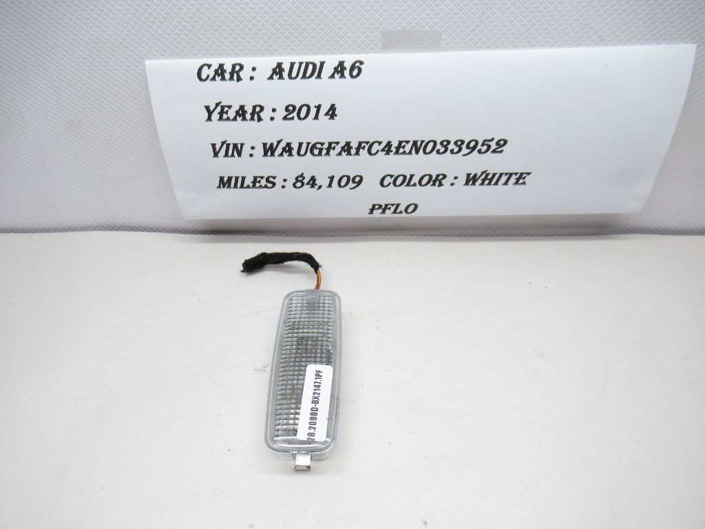 2014 Audi A6 Interior Light Lamp 4E0947105 OEM