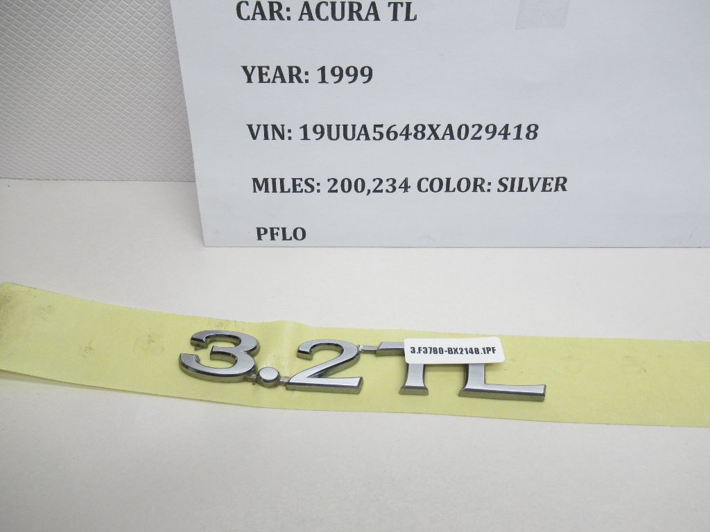 1999-2003 Acura TL Rear Emblem Logo Badge Symbol OEM
