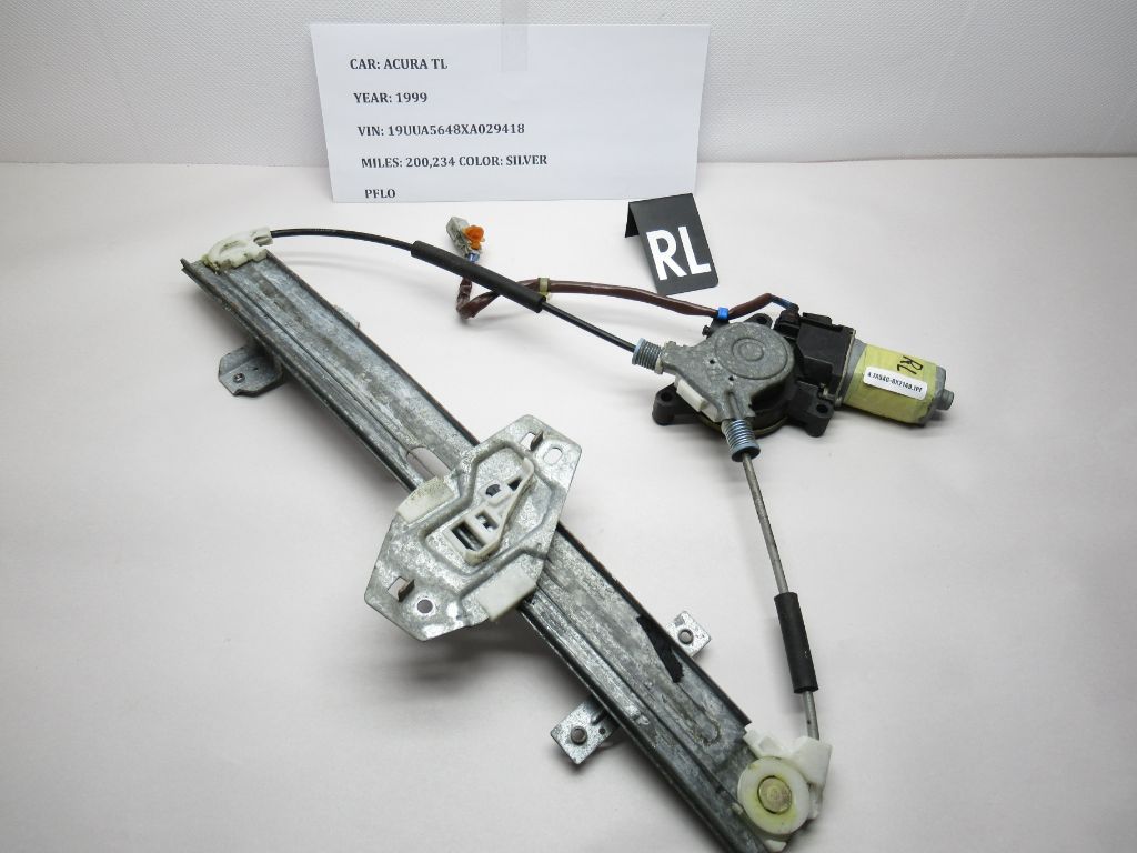 99-03 Acura TL Rear Left Power Electric Window Regulator Motor 72750S0KA01 OEM